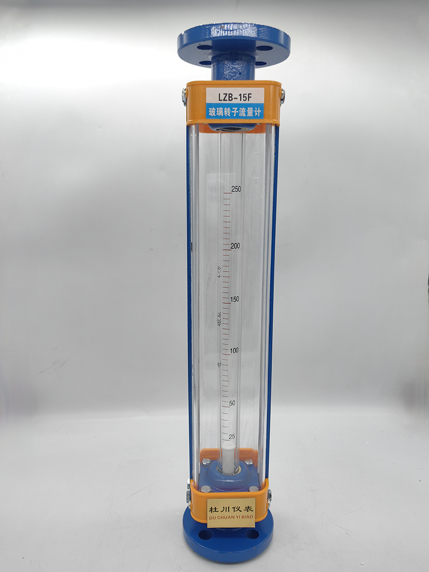 防腐玻璃转子流量计LZB-15F，25~250升每小时.jpg